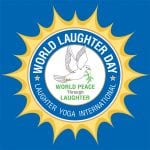 World Laughter Day sign with bird
